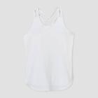 Girls' Double Layer Stretch Woven Tank Top - All In Motion White