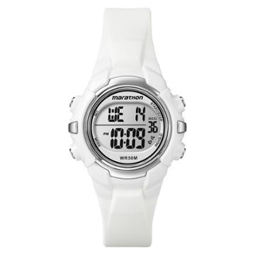 Women's Marathon By Timex Digital Watch - White T5k806tg