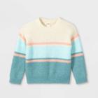 Toddler Girls' Striped Pullover Sweater - Cat & Jack