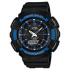 Men's Casio Solar Powered Watch - Black (ads800wh-2a2),