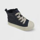 Toddler Boys' Shane Lace-up Zipper Sneakers - Cat & Jack Blue