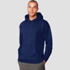 Hanes Men's Big & Tall Ultimate Cotton Pullover Hooded Sweatshirt - Navy (blue)