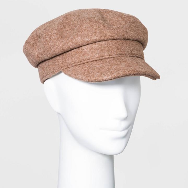 Women's Felt Captain Hat - Universal Thread Camel