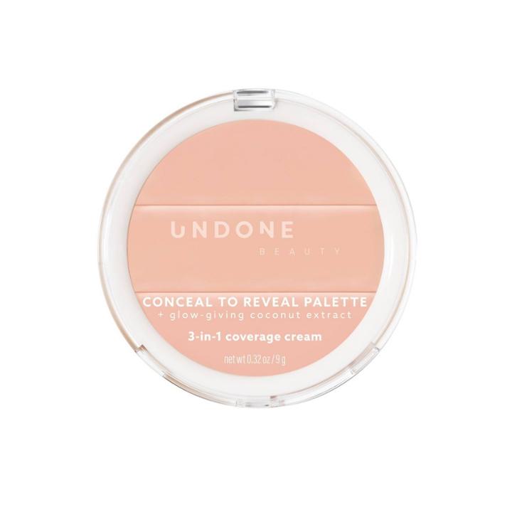 Undone Beauty Conceal To Reveal 3-in-1 Concealer Palette - Pink Petal