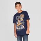 Boys' Dragon Ball Z Short Sleeve Graphic T-shirt - Navy
