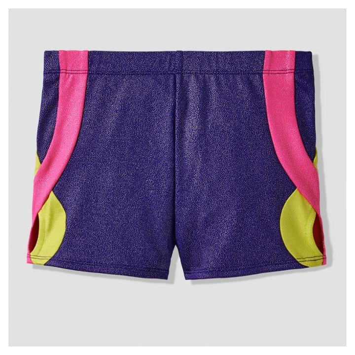 Target Girls' Freestyle By Danskin Active Wear Shorts - Purple