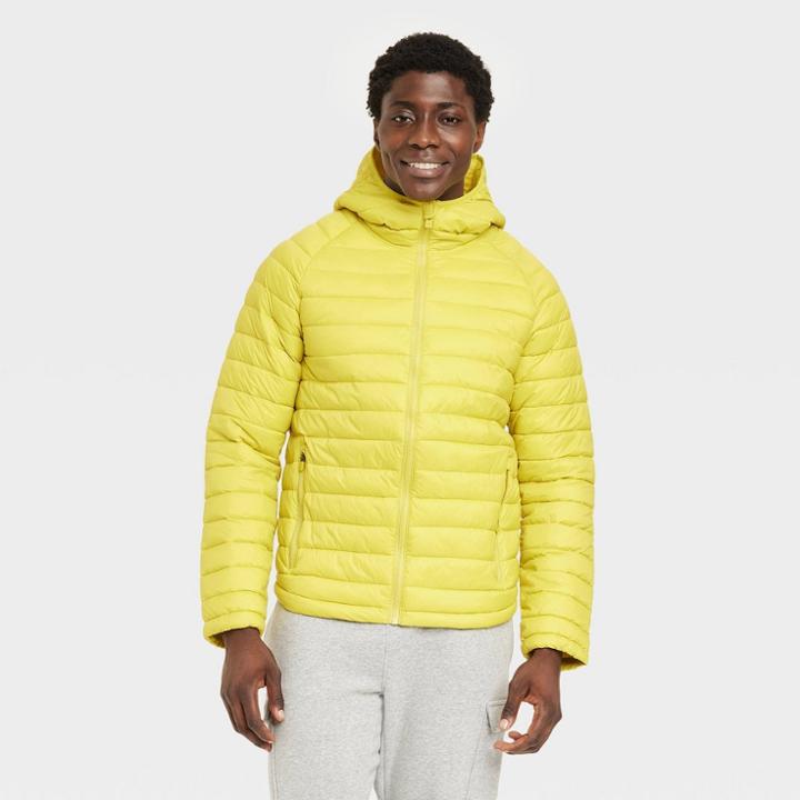 Men's Lightweight Puffer Jacket - All In Motion
