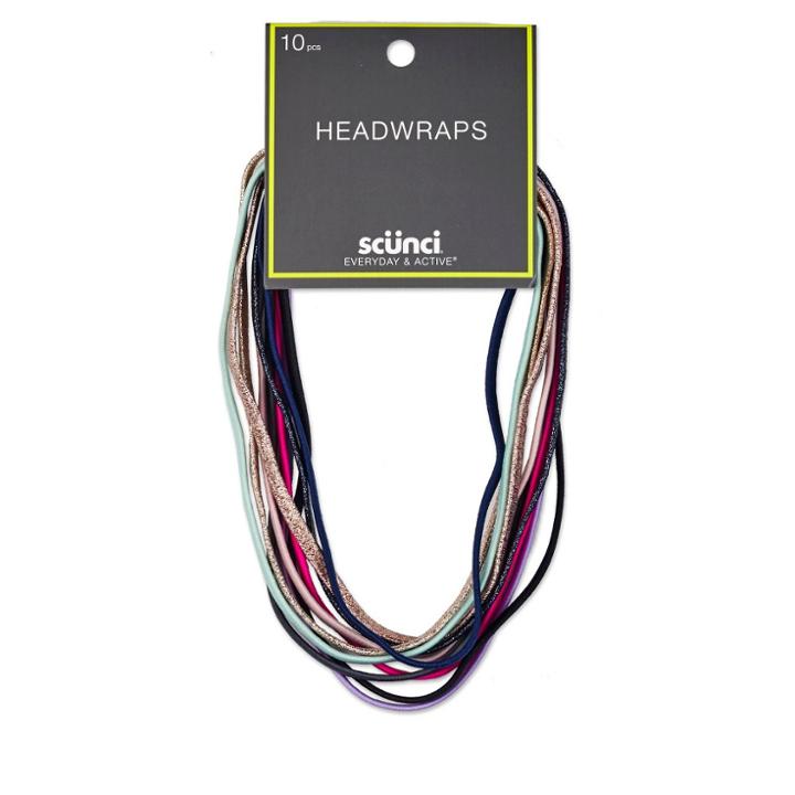 Target Scunci 5mm Flat Elastic Headwraps - 10pk,