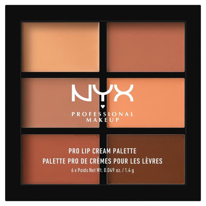 Nyx Professional Makeup Pro Lip Cream Palette The Nudes