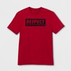 Lyric Culture Adult Short Sleeve Respect T-shirt - Red