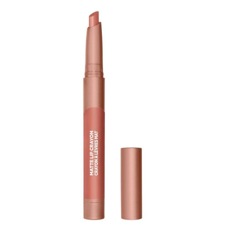 L'oreal Paris Infallible Matte Lip Crayon Lasting Wear Smudge Resistant Smooth Caramel
