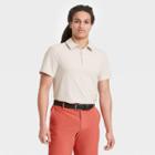 Men's Stretch Woven Polo Shirt - All In Motion Stone