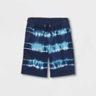 Boys' Tie-dye Pull-on Shorts - Cat & Jack Blue