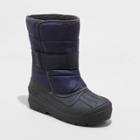 Kids' Asher Winter Boots - Cat & Jack Navy
