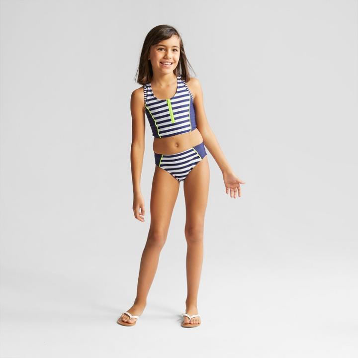 Girls' Basic Bikini Set - Cat & Jack Navy