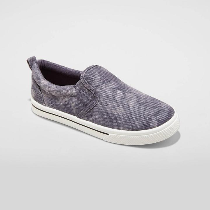 Boys' Jamie Twin Gore Injected Apparel Sneakers - Cat & Jack Charcoal Gray