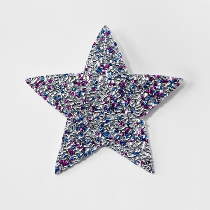 Girls' Beaded Star Tinsel Clip - Cat & Jack
