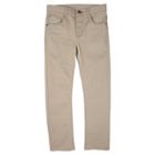 Wrangler Boys' Chino Pants Premium Slim Straight - Khaki
