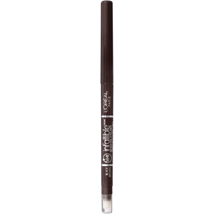 L'oreal Paris Infallible Eyeliner 581 Black Brown .008oz, Adult Unisex, Black Brown