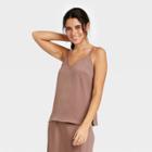 Women's Woven Cami - A New Day Brown