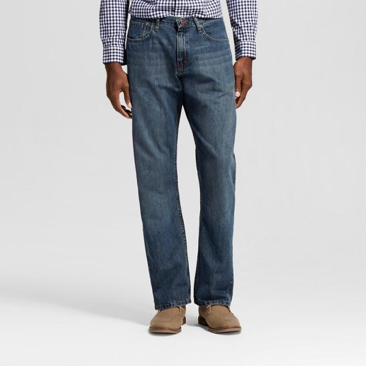 Wrangler Men's Bootcut Fit Jeans - Gray Blast