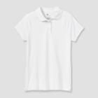Girls' Polo Shirt - All In Motion White