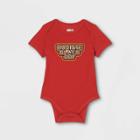 No Brand Black History Month Baby Black Joy Bodysuit - Red Newborn