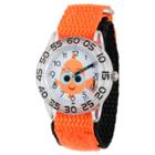 Girls' Disney Finding Dory Blue Plastic Time Teacher Watch - Orange, Orange Purple