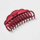 Frosted Jumbo Claw Hair Clip - Universal Thread Burgundy