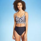 Women's Jasper Bikini Top - Sea Angel Leopard Print