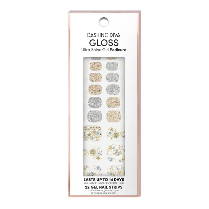 Dashing Diva Gloss Ultra Shine Gel Pedicure - On The