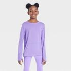 Girls' Super Soft Pullover - All In Motion Violet