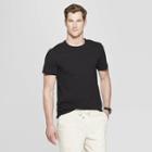 Men's Regular Fit Short Sleeve Lyndale Crew T-shirt - Goodfellow & Co Black