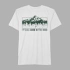 Petitemen's Short Sleeve It's All Good In The Hood Graphic T-shirt - Awake White M,
