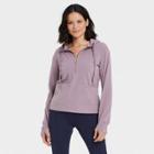 Women's Microfleece Pullover Sweatshirt - All In Motion Light Purple