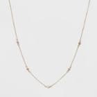Stones Short Necklace - A New Day Gold