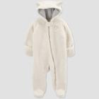 Baby Sheep Pram Jacket - Just One You Made By Carter's Off-white Newborn