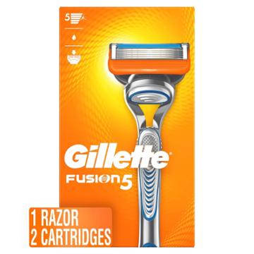 Gillette Fusion5 Men's Razor + 2 Razor Blade Refills