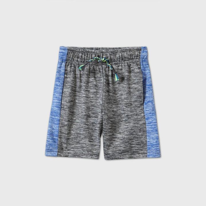 Toddler Boys' Active Pull-on Shorts - Cat & Jack Charcoal