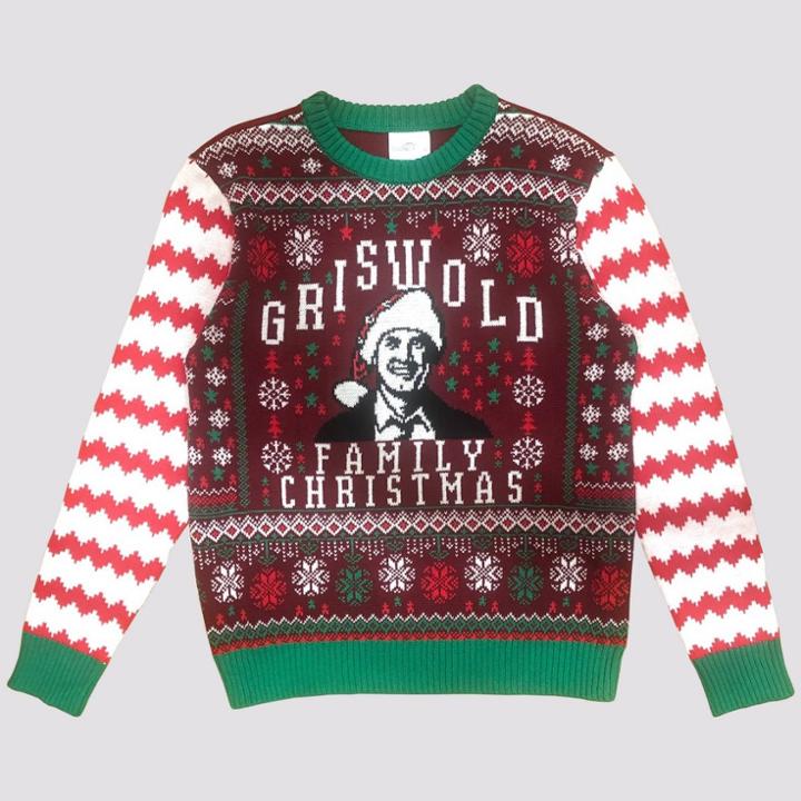 Men's National Lampoon Family Christmas Pullover Sweater - Red