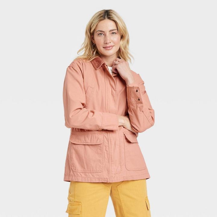 Women's Anorak Jacket - Universal Thread Pink