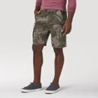 Wrangler Men's 10 Camouflage Relaxed Fit Cargo Shorts - Green