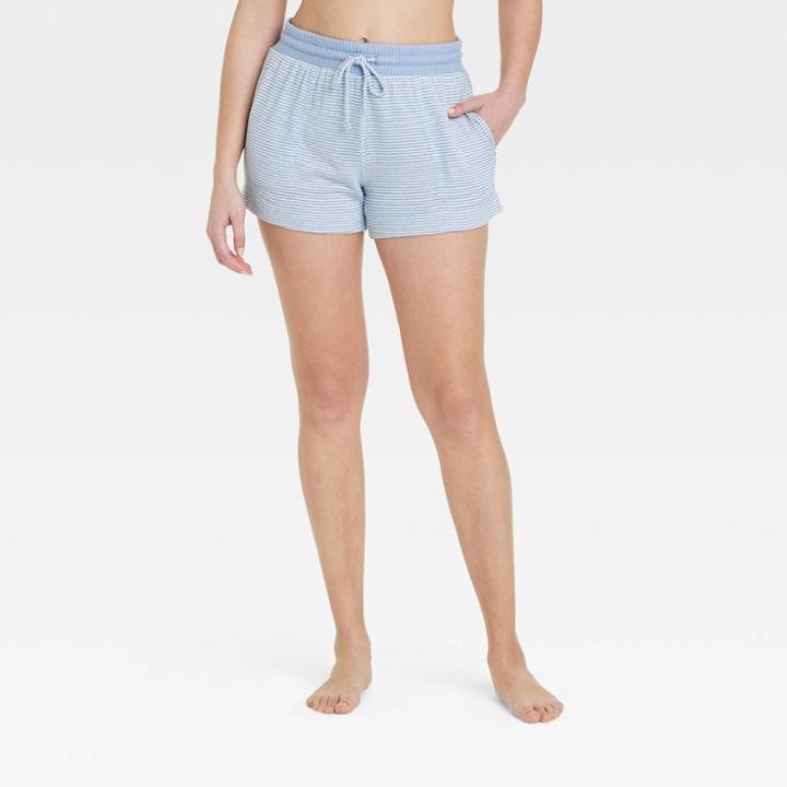 Women's Perfectly Cozy Shorts - Stars Above Blue