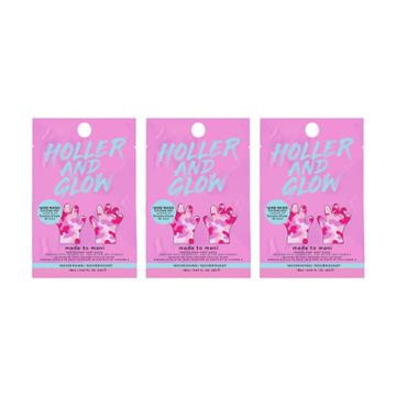 Holler And Glow Printed Hand Mask Trio