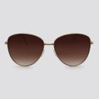 Women's Cateye Sunglasses - A New Day Gold, Women's,