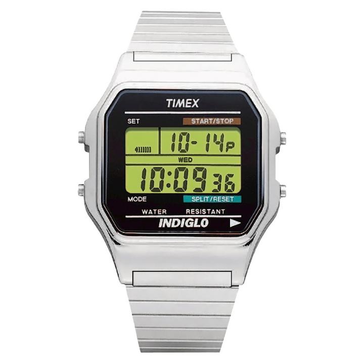 Men's Timex Classic Digital Expansion Band Watch - Silver T785879j,