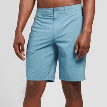 Men's Fiat Hybrid Shorts 10.5 - Goodfellow & Co Blue