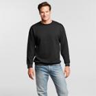 Men's Hanes Premium Fleece Sweatshirt With Fresh Iq - Black