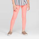 Girls' Sparkle Leggings - Cat & Jack Peach
