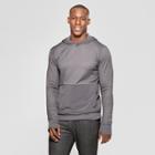 Men's Hooded Sweater Knit Layer - C9 Champion Charcoal Gray Heather
